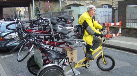 Bike pool delivery for businesses 